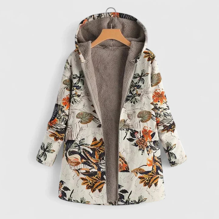 Beige Floral / 3XL